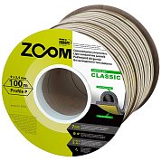Уплотнитель "ZOOM Classic" Р-профиль белый  9*5,5 мм